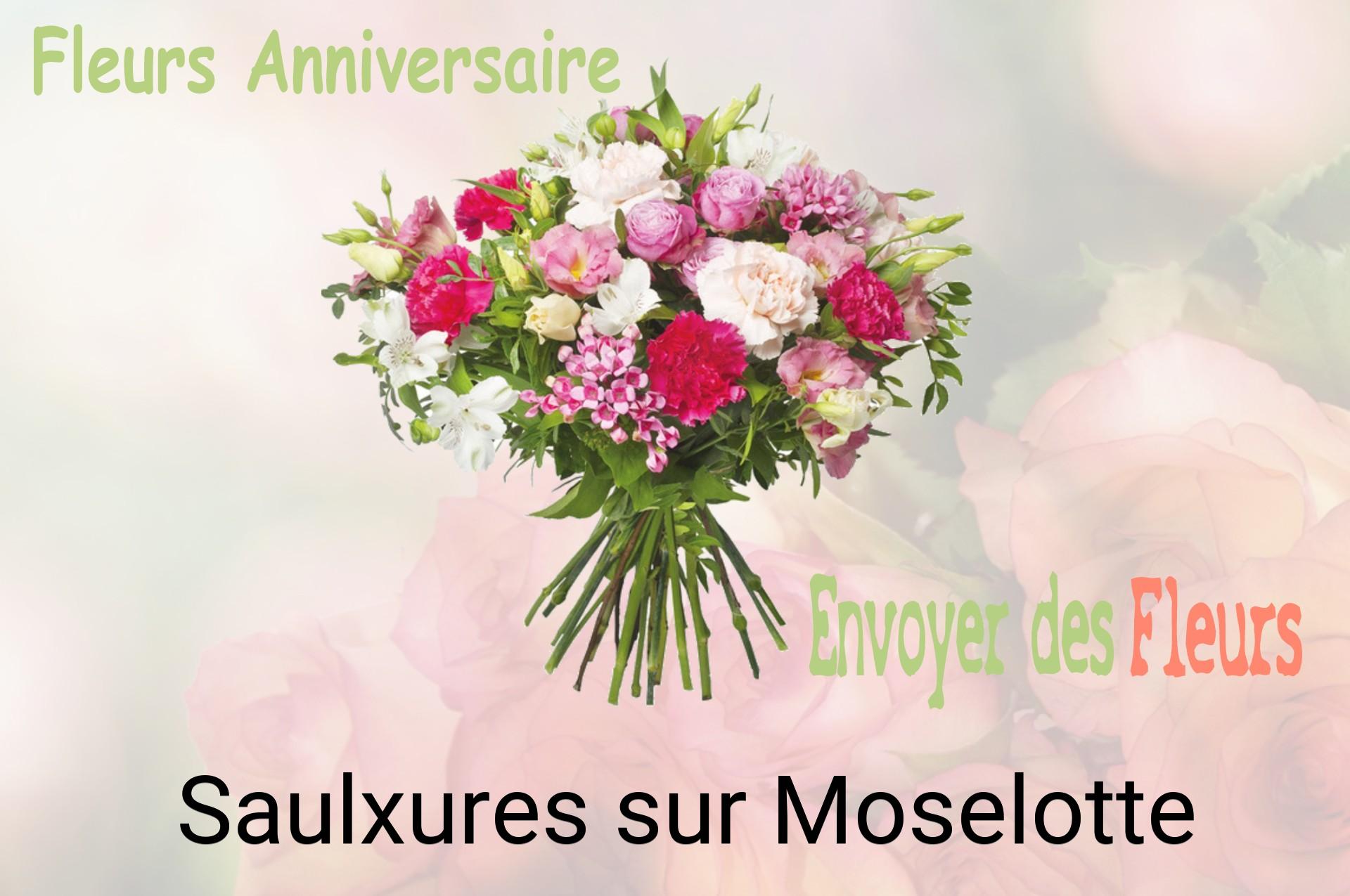 Bouquet de fleurs d’anniversaire livré à Saulxures-sur-Moselotte