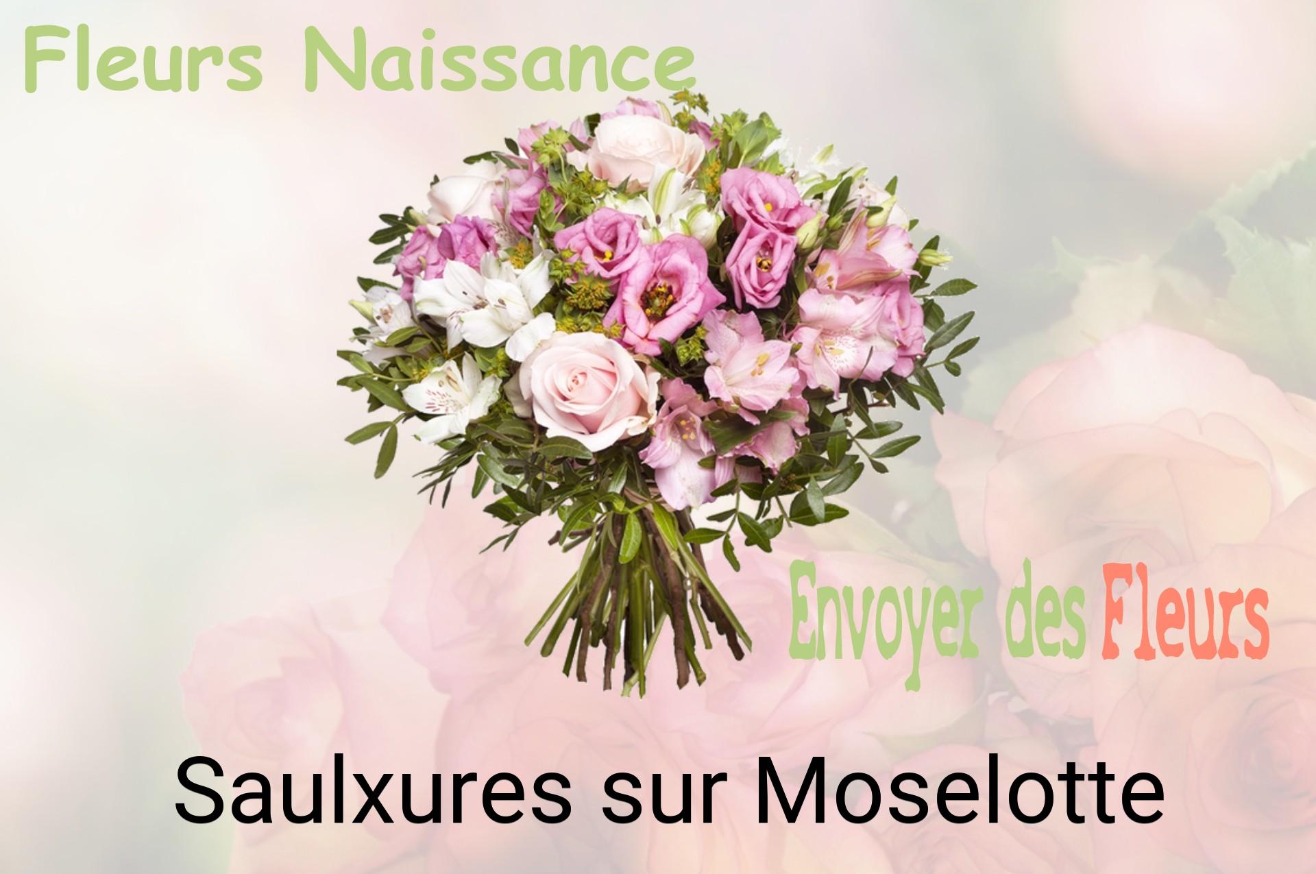 Bouquet de fleurs de naissance livré à Saulxures-sur-Moselotte