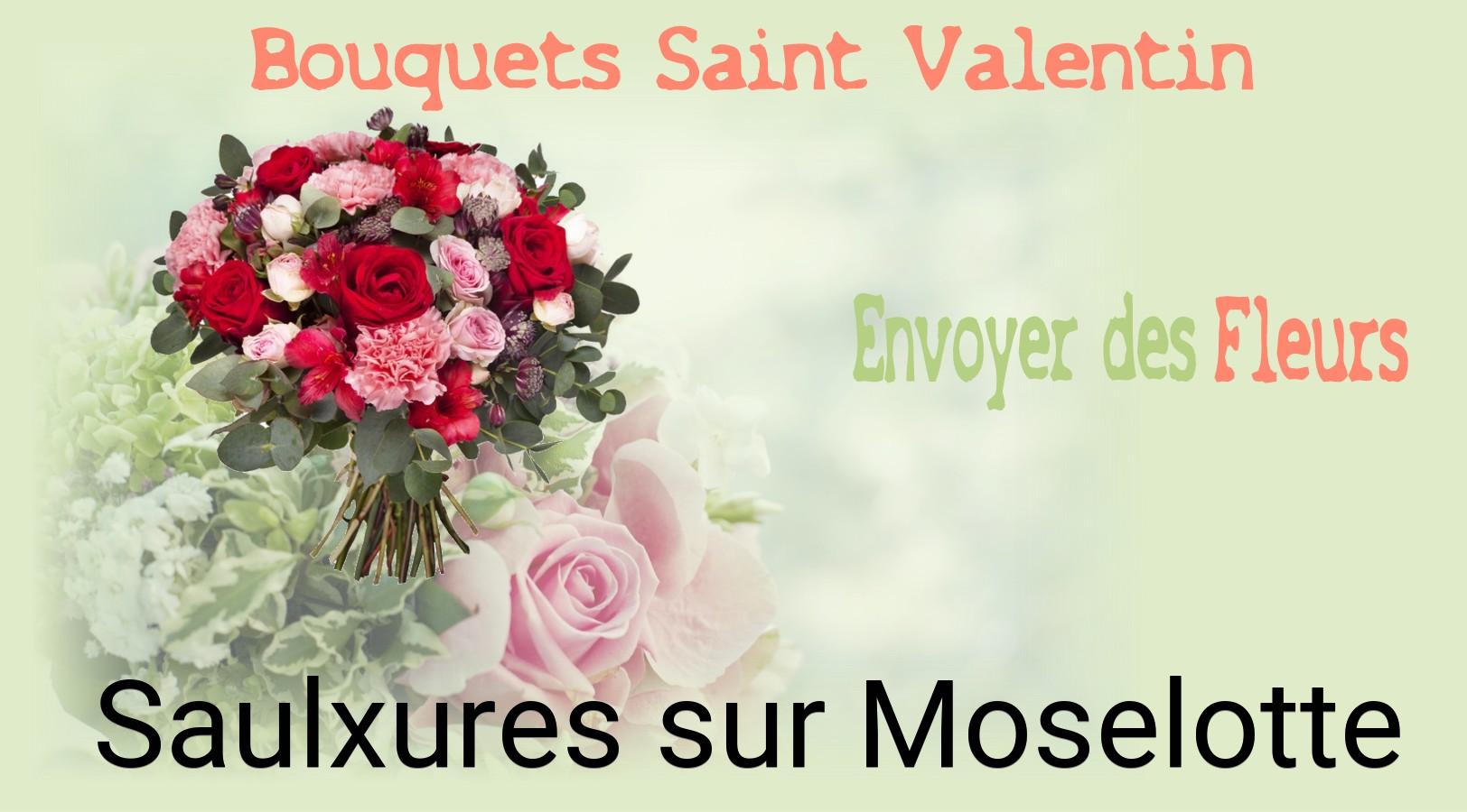 Roses de Saint-Valentin livrées à Saulxures-sur-Moselotte